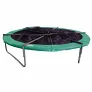 Батут DFC JUMP 14 ft складной, с сеткой green - Фото 4