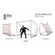 Футбольные ворота - стенка (3 в 1) QUICKPLAY SPOT ELITE REBOUNDER 8x6