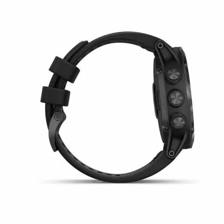 GPS-часы Garmin FENIX 5X PLUS SAPPHIRE черный с черным ремешком РОССИЯ - Фото 9