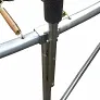 Батут DFC JUMP 14 ft складной, с сеткой apple green - Фото 8