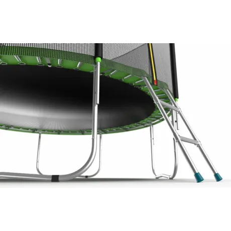 Батут с внешней сеткой и лестницей EVO JUMP External 10ft (Green) - Фото 6