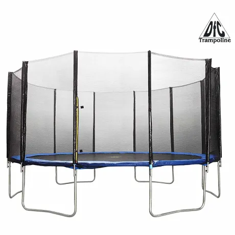 Батут DFC Trampoline Fitness с сеткой 15FT-TR-E
