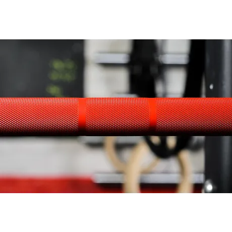 Гриф Yousteel CrossTraining bar XF-15 RED - BLACK - Фото 4