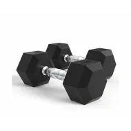 Гантели DFC Гексагональные, 2 шт. по 27.5 кг