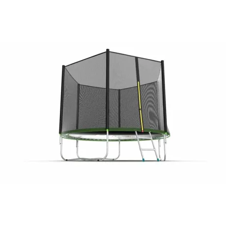 Батут с внешней сеткой и лестницей EVO JUMP External 10ft (Green) - Фото 4