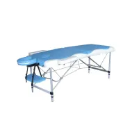 Массажный стол DFC NIRVANA Elegant, 186 x 70 см, толщина 5 см, бело-голубой