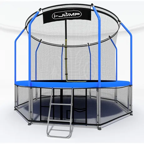 Батут i-JUMP 14ft Blue - Фото 5
