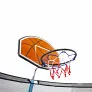 Батут Domsen Fitness Gravity Basketball 8FT (Blue) - Фото 6