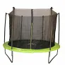 Батут DFC JUMP 14 ft складной, с сеткой apple green - Фото 3