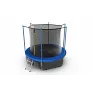 Батут с внутренней сеткой EVO JUMP Internal 8ft (Sky) + нижняя сеть - Фото 2