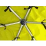 Батут Optifit Like Blue 8ft с желтой крышей - Фото 2