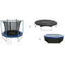 Батут GetActive Jump 10FT Inside синий с нижней сеткой и чехлом - Фото 2
