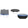Батут GetActive Jump 10FT Outside синий с нижней сеткой и чехлом - Фото 2