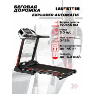 Электрическая беговая дорожка Laufstein Explorer Automatik